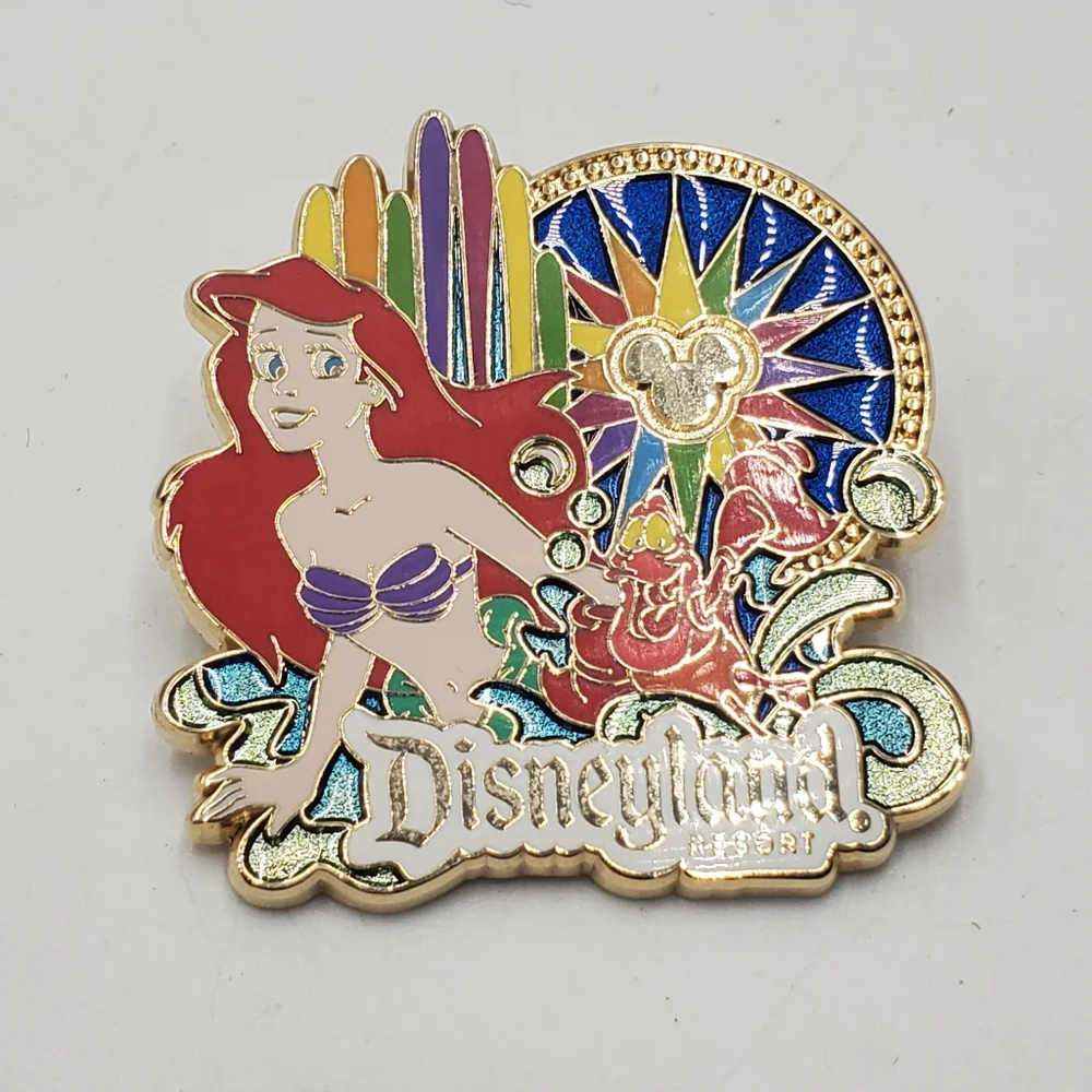 3/$15🖤 Disneyland Ariel Enamel Pin - Picture 1 of 5